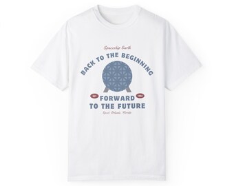 Raumschiff Erde Komfort Farben T-Shirt, Epcot inspiriert