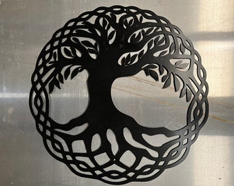 Árbol metálico de la vida