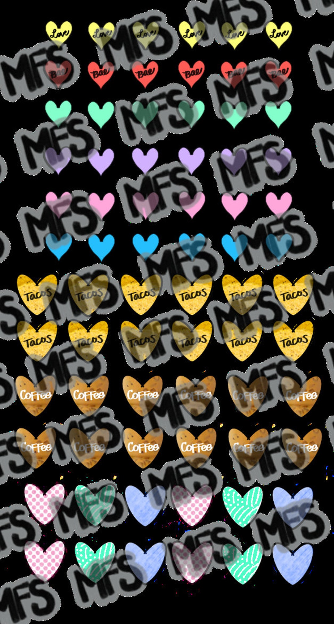 Heart Planner Stickers - Etsy