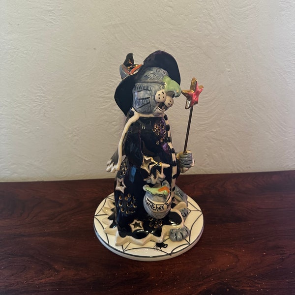 Blue Sky Clayworks Halloween Cat Etsy