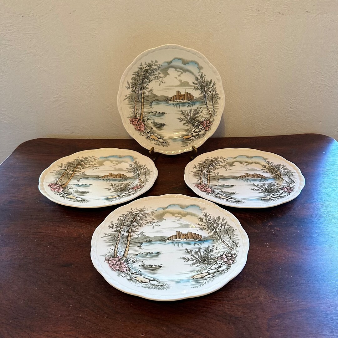 Vintage 1930's Alfred Meakin Staffordshire England Queens Castle