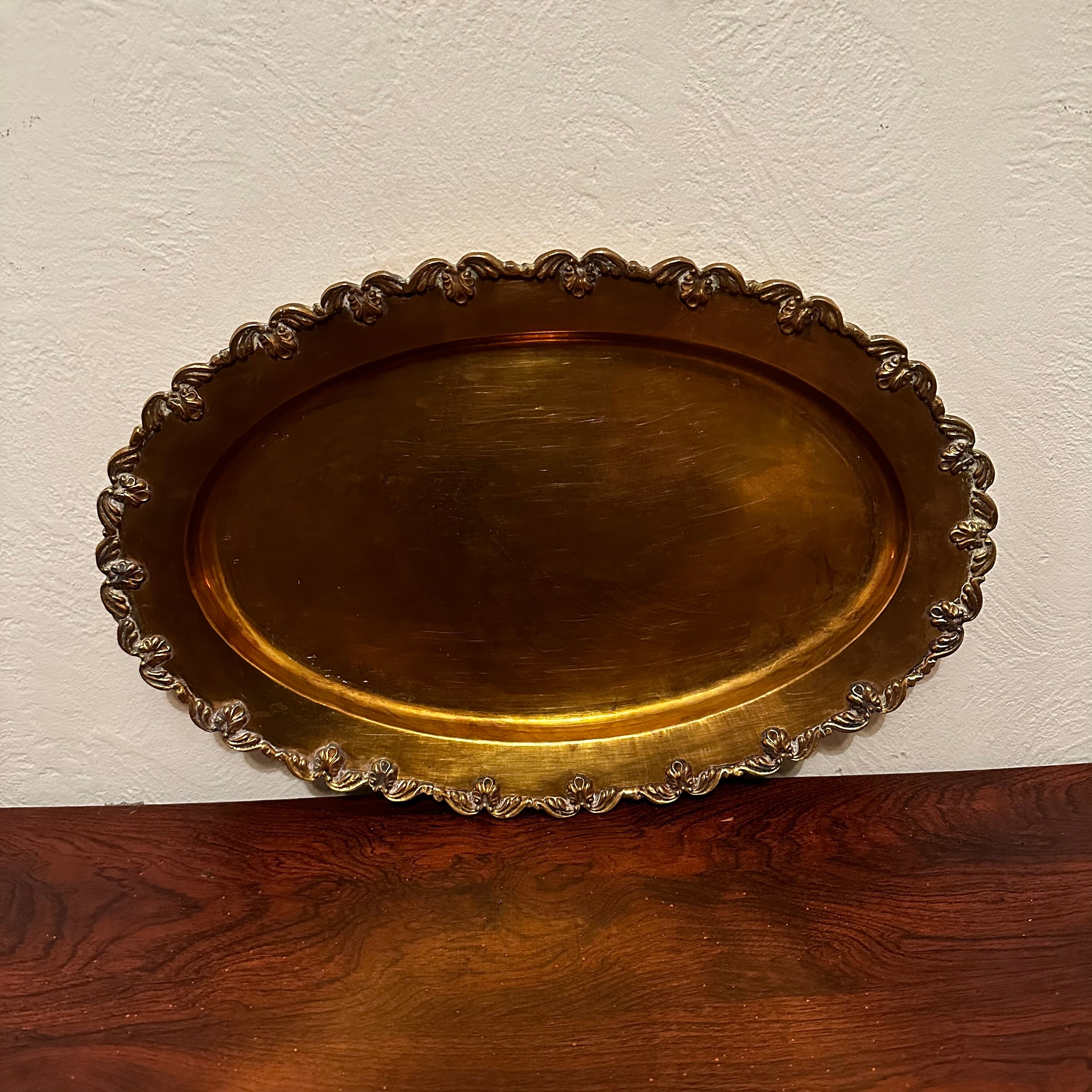 Solid Brass Tray 