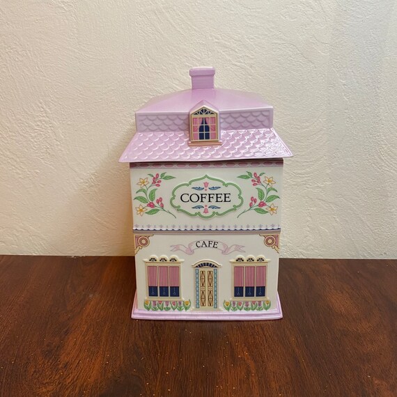 Vintage 1990 Lenox Village Collection Porcelain Coffee Cafe - Etsy