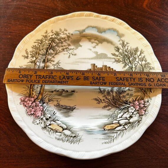 Vintage 1930's Alfred Meakin Staffordshire England Queens Castle