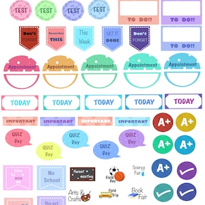 Digital Planner Stickers for Teachers