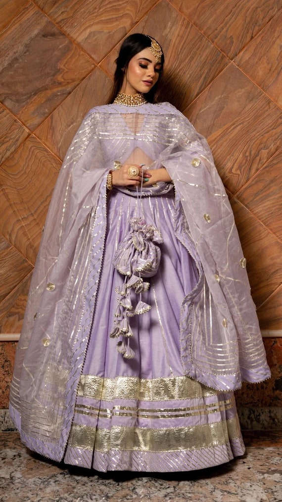 Gota patti work shop bridal lehengas