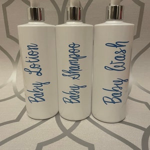New baby, Mrs Hinch style bottles.