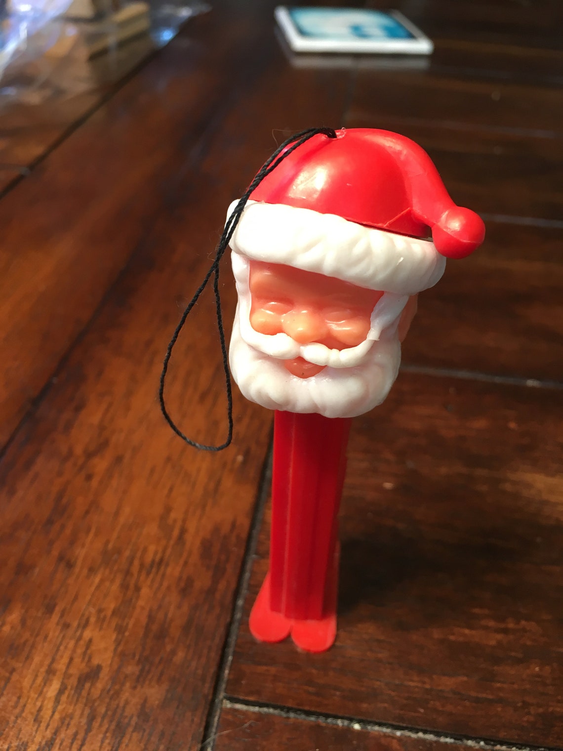 Altered Santa Pez dispenser ornament Etsy.de