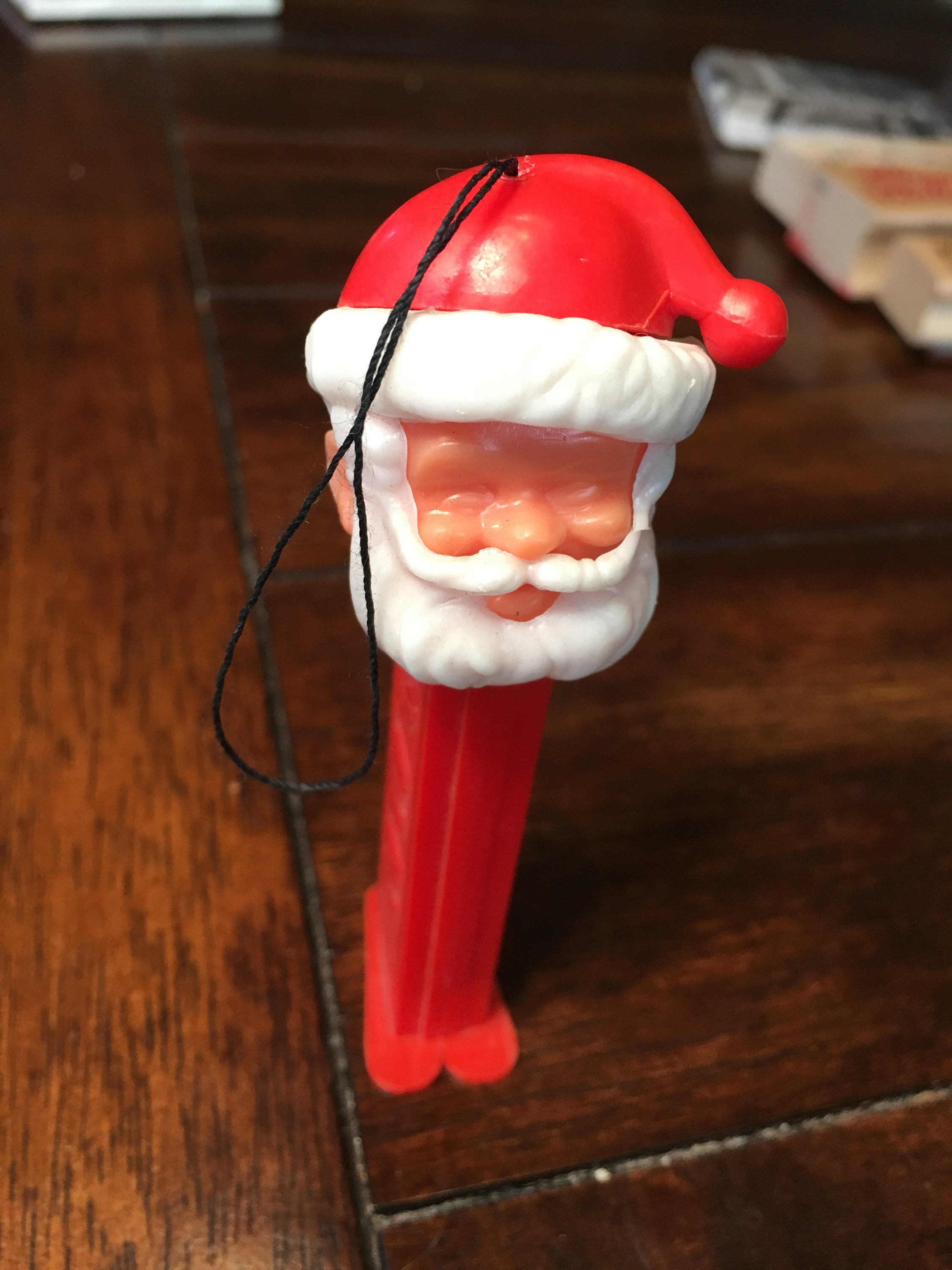 Altered Santa Pez dispenser ornament Etsy