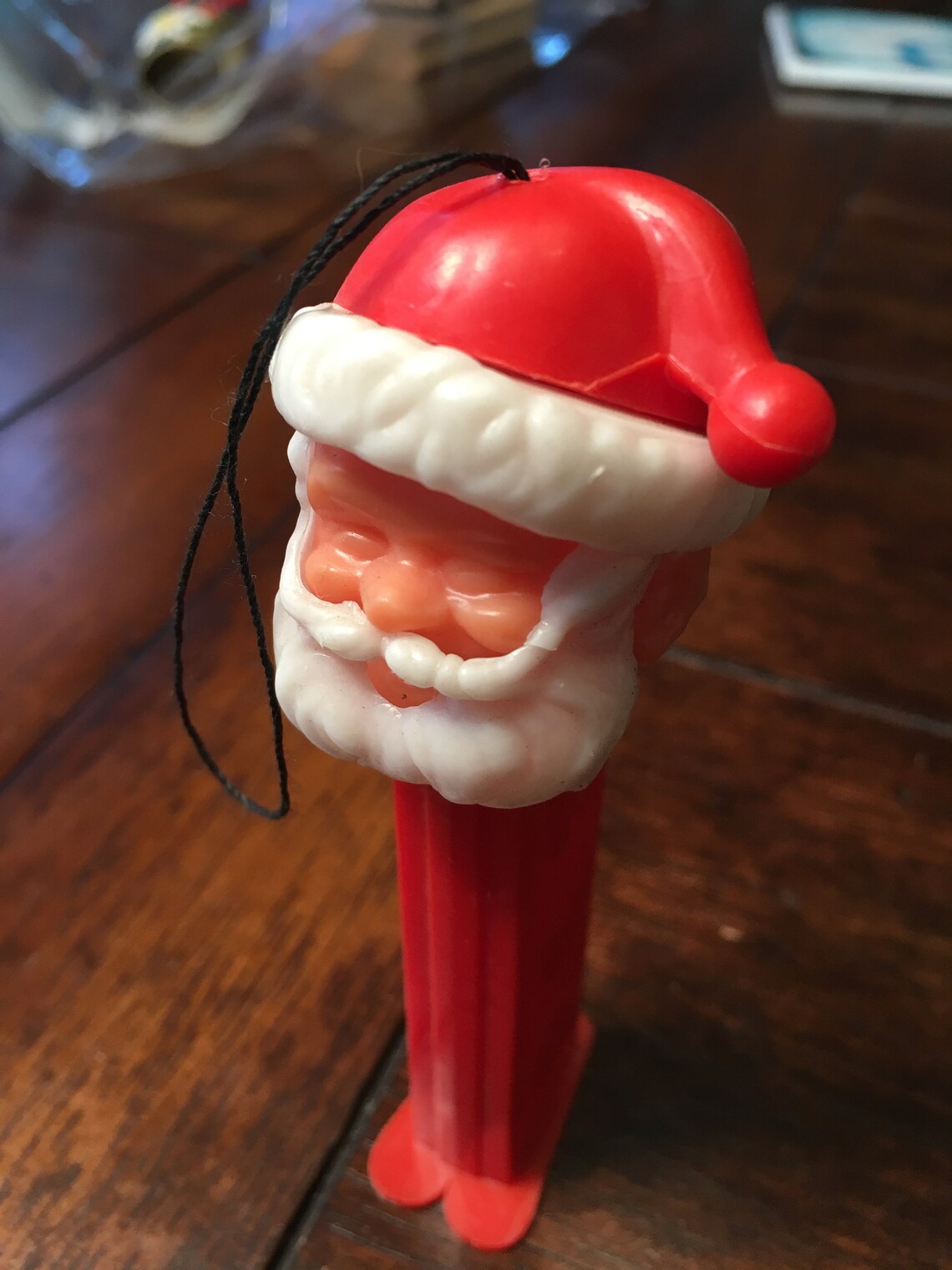 Altered Santa Pez dispenser ornament Etsy.de