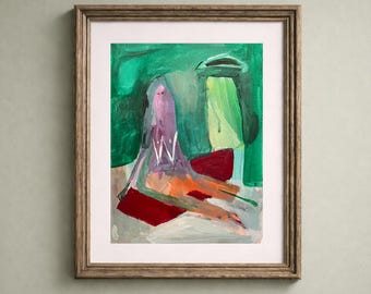 Original art piece • Expressionist contemporary painting  •  Hand-signed by artist •