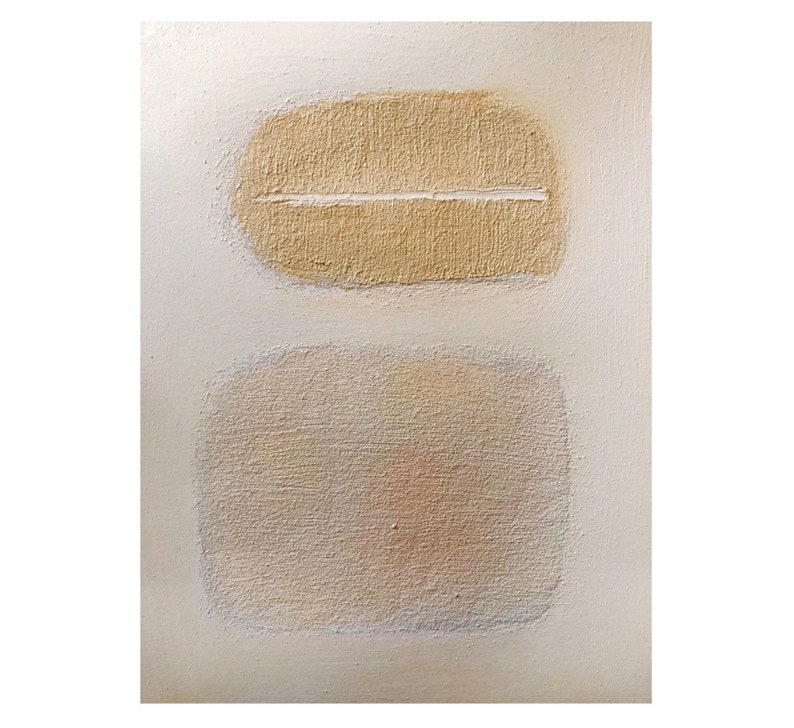 1 original artwork / Acrylic and pumice stone paste on paper / Untitled image 2