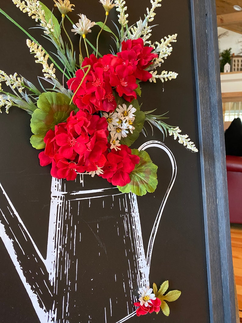 French Country Wall Decor Farmhouse Style Sign Artificial Etsy