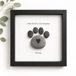 Dog Memorial Gift, Loss of Dog Sympathy Gift, Pet Loss Gift, Personalized Dog Remembrance, Bereavement Gift for Pet Owner