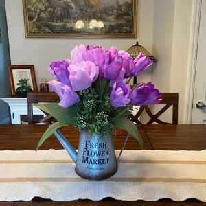 FLOWER ARRANGEMENT CENTERPIECE Coffee Table Centerpiece - Etsy