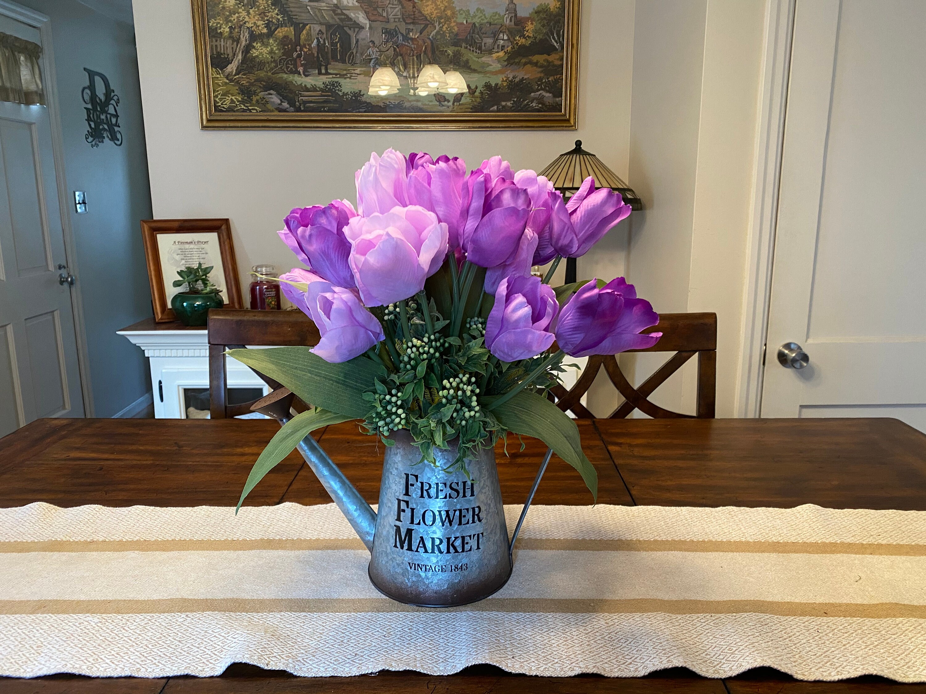 FLOWER ARRANGEMENT CENTERPIECE Coffee Table Centerpiece Etsy