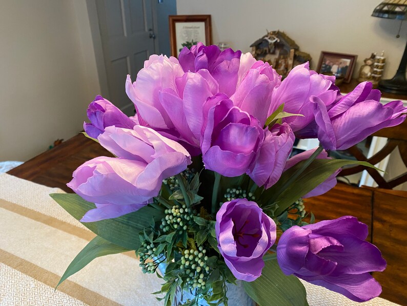 FLOWER ARRANGEMENT CENTERPIECE Coffee Table Centerpiece Etsy