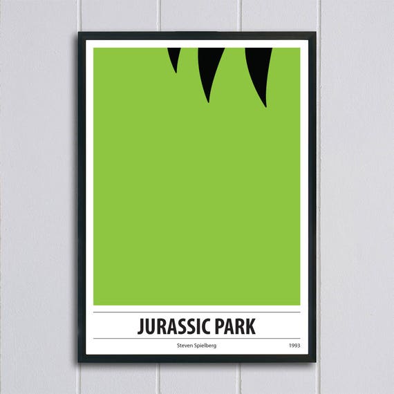 JURASSIC PARK Movie PHOTO Print POSTER Textless Film Art Steven Spielberg 002