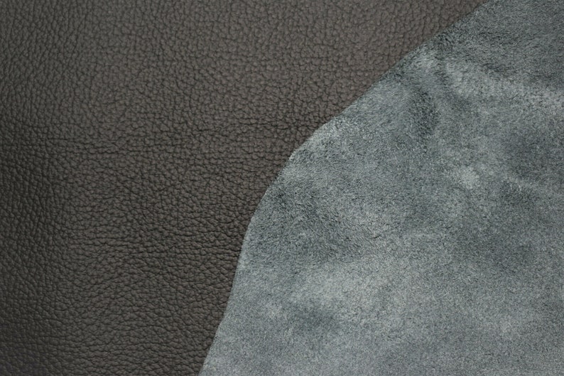 Phantom Black Leather Cow Hide Cowhide Premium Quality Upholstery Avg 40 sqft