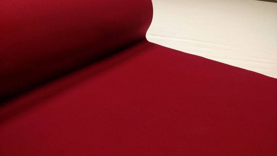 USA Fabric Store Corvette Red Automotive Upholstery Headliner Fabric 3/16inch Foam Backing 60inch Wide by The Yard