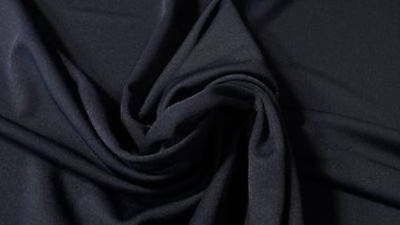 Royal Blue Poly Viscose Double Knit Apparel Fabric 60/"W Dress Premium Soft