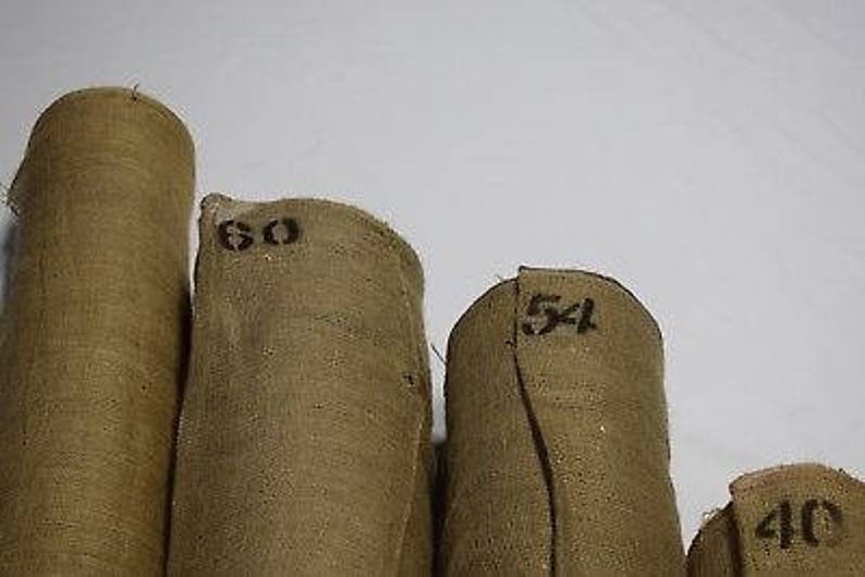8 oz Burlap Natural Fiber Vintage 100/% Jute Upholstery Fabric 60 Wide BTY