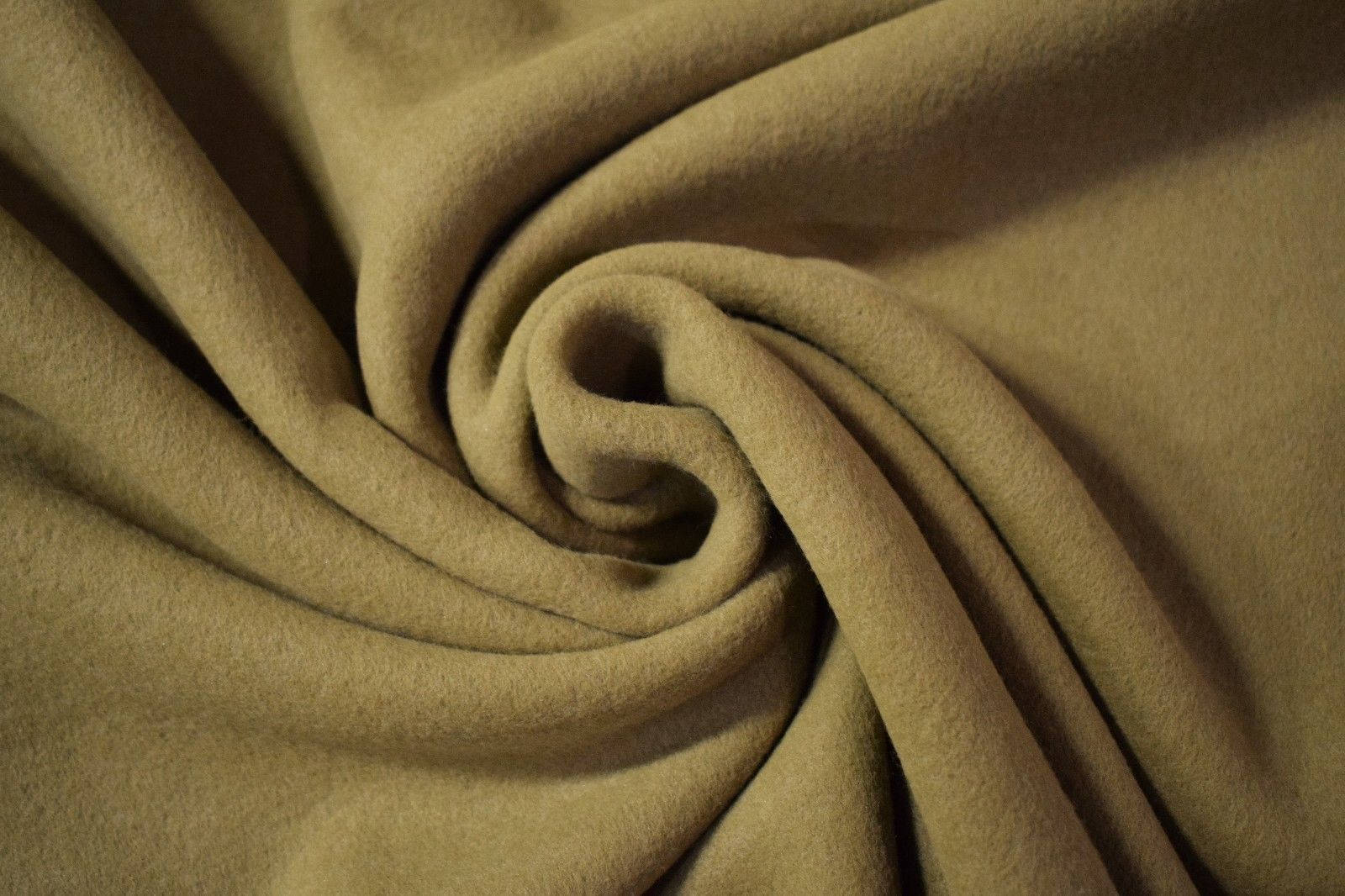 499 Tan Double Sided Polartec Polar Fleece Fabric 64 Wide Jacket