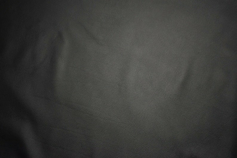 Phantom Black Leather Cow Hide Cowhide Premium Quality Upholstery Avg 40 sqft