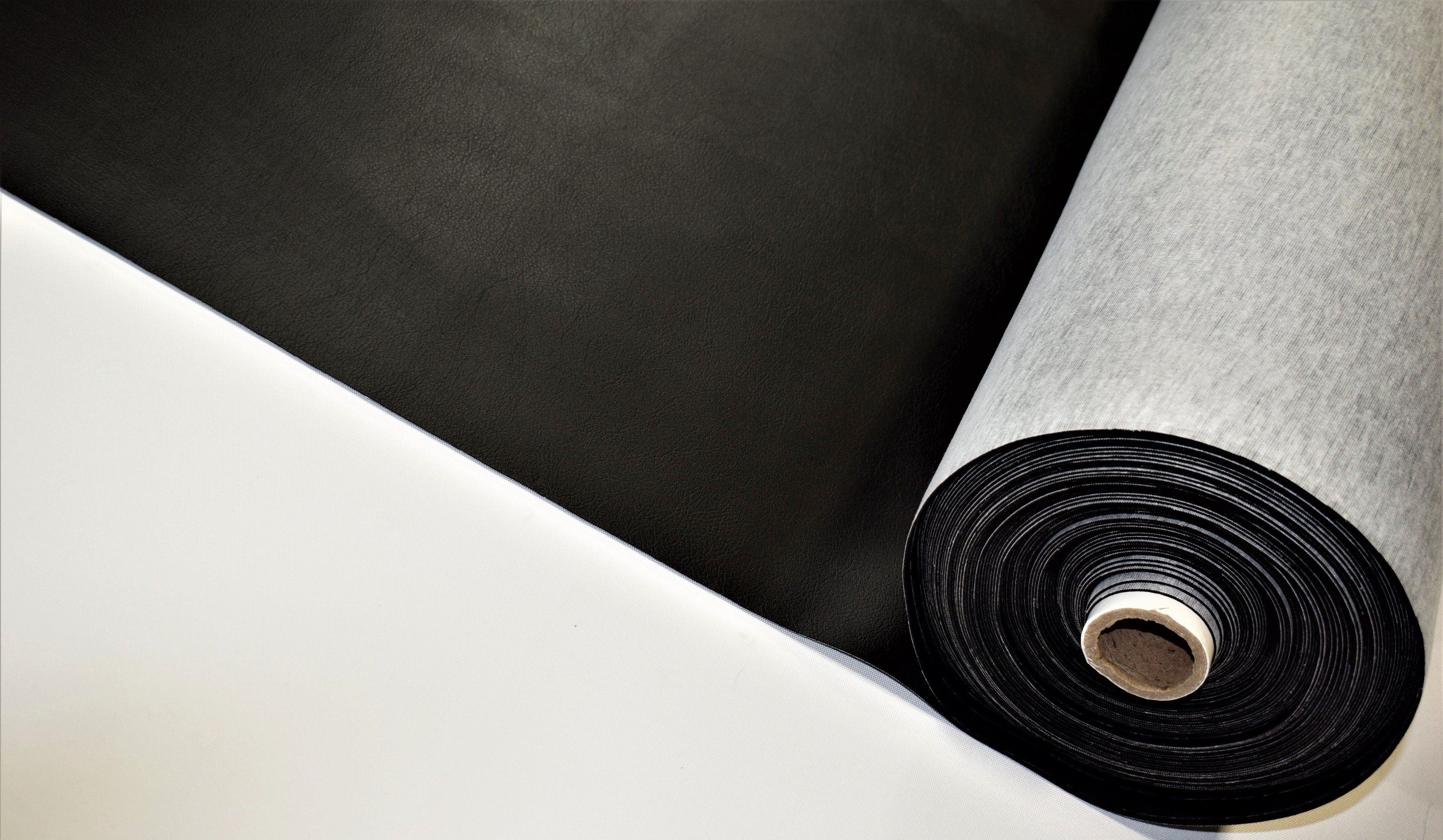 Black Vinyl Marine Auto Outdoor Auto Fabric Boat Upholstery Etsy