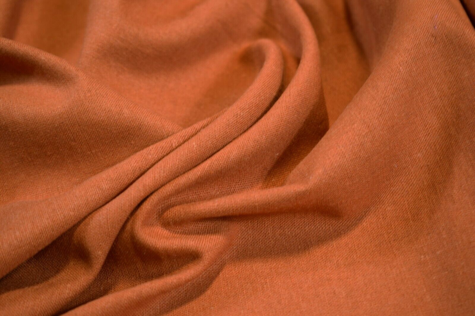 Burnt Orange 100 Pennsic Linen Soft Drapery Apparel Fabric 55 ''W By