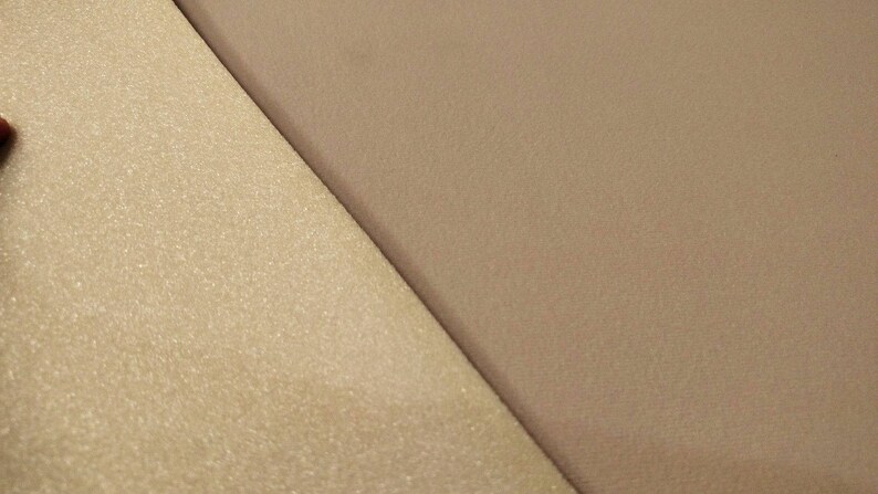 Light Neutral 4 Yards Automotive Headliner Fabric Foam Backed