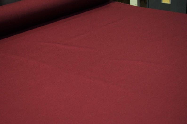 Burgundy Wine NYCO Ripstop Fabric 68W Apparel Durable Nylon Cotton Blend