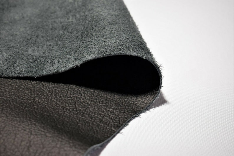 Phantom Black Leather Cow Hide Cowhide Premium Quality Upholstery Avg 40 sqft