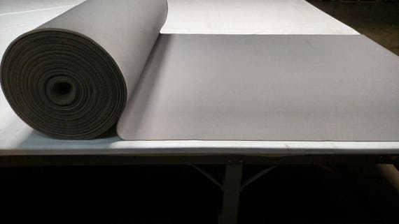 Black Auto Headliner 3//16 Foam Backing Fabric Material 72 X 60
