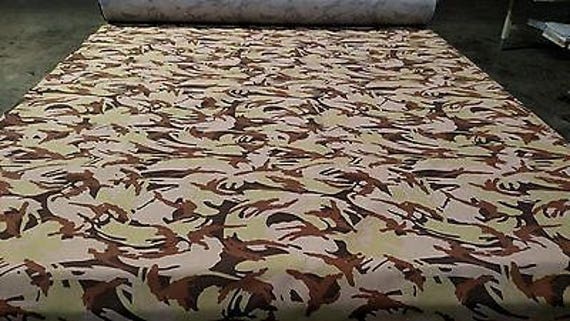 Ny Co Twill Fabric Desert DPM Disruptive Camo 66/" W Military Camouflage Hunting