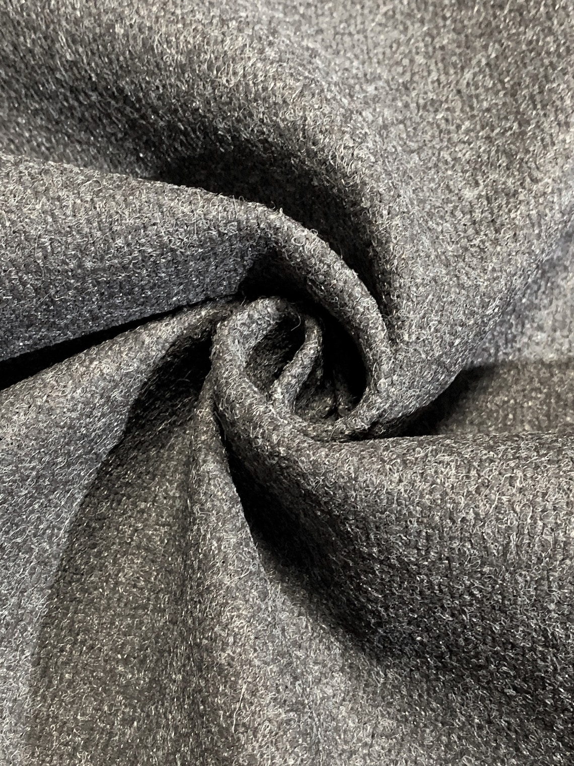 Commercial Grade Heather Gray Tweed Canvas Fabric 55 Etsy