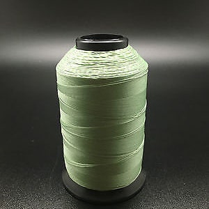 Dark Od Green Bonded Nylon Sewing Thread V-69 T70 1500 Yard for Outdoor,  Leather, Upholstery