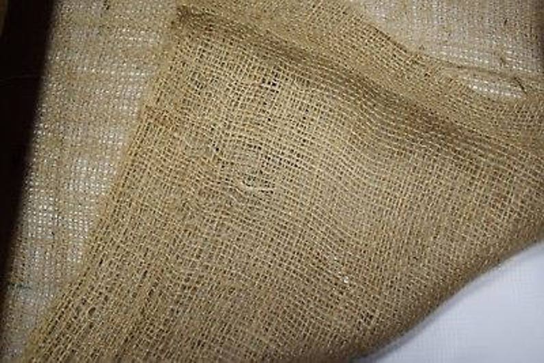 8 oz Burlap Natural Fiber Vintage 100/% Jute Upholstery Fabric 60 Wide BTY