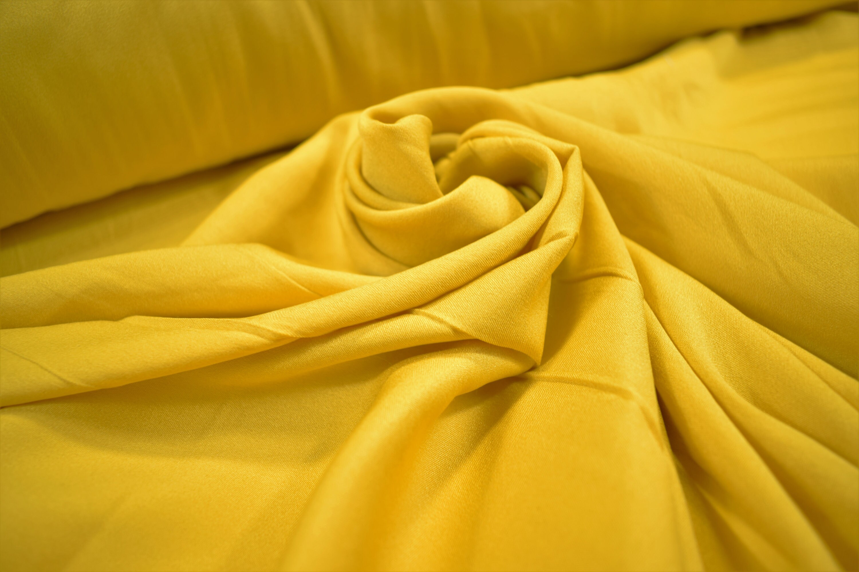 Mustard Yellow Solid Color Quilting Fabric Craft Apparel Etsy