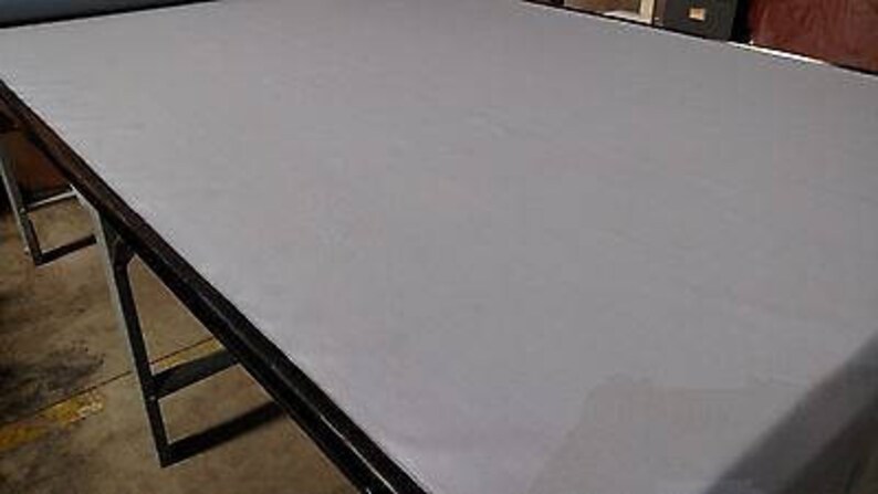 Pewter Gray 7oz Nomex Aramid Canvas Twill Fabric 61W Soft Flame Retardant FR