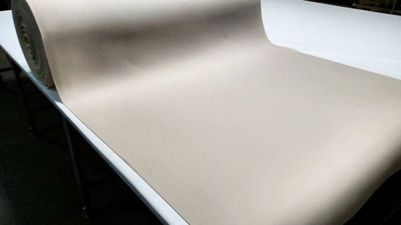 Off White Upholstery Auto Pro Headliner Fabric 316 Foam Backing 108 Long X 60 Wide