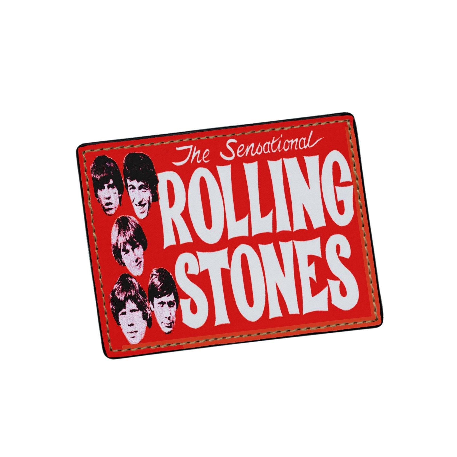 Rolling Stones “Undercover” vinyl record purse — She’s A Rainbow