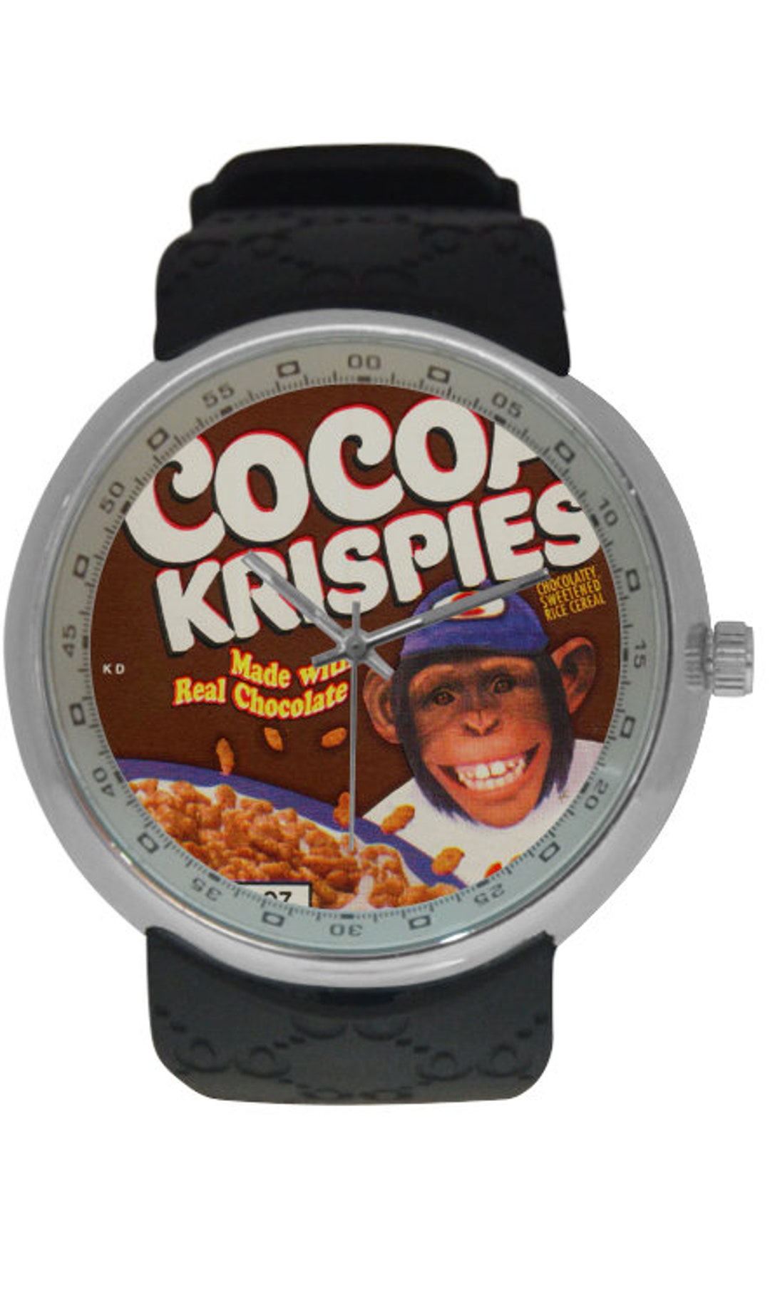 COCOA KRISPIES Monkey Box Cereal 1999 on A New Watch Etsy