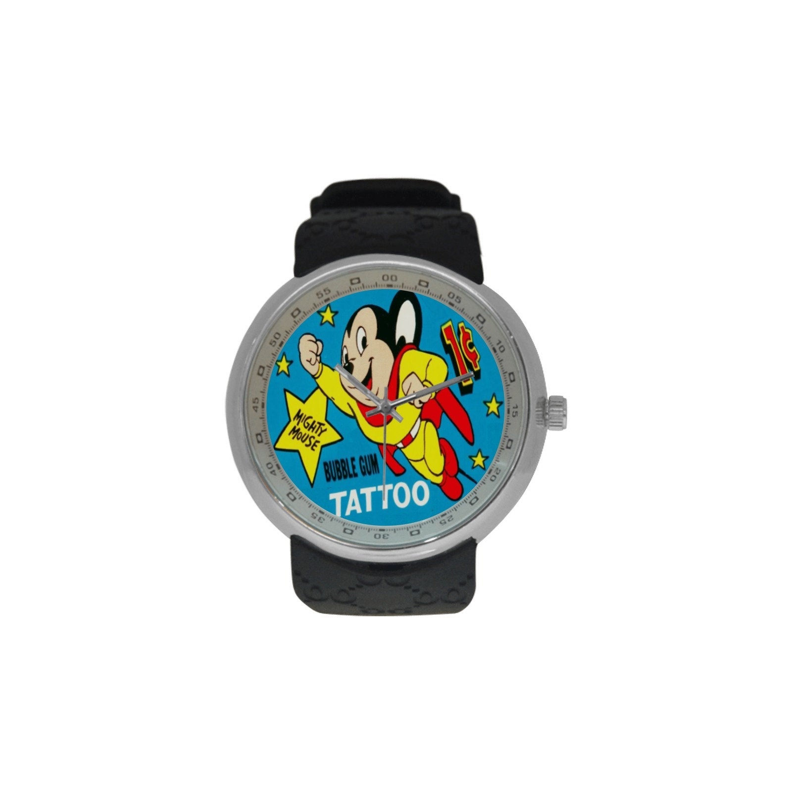 Mighty Mouse Watch - Etsy Australia Mighty Mouse Watch - Etsy Australia