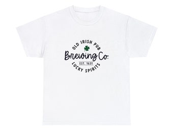 Vintage Irish Pub Brewing Co. Tee - Celebrate with Tradition