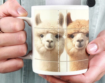 Alpaca Lovers’ Delight Ceramic Coffee Mug 11oz, Alpaca Gift Alpaca Mug Funny Mug Cute Alpaca Mug