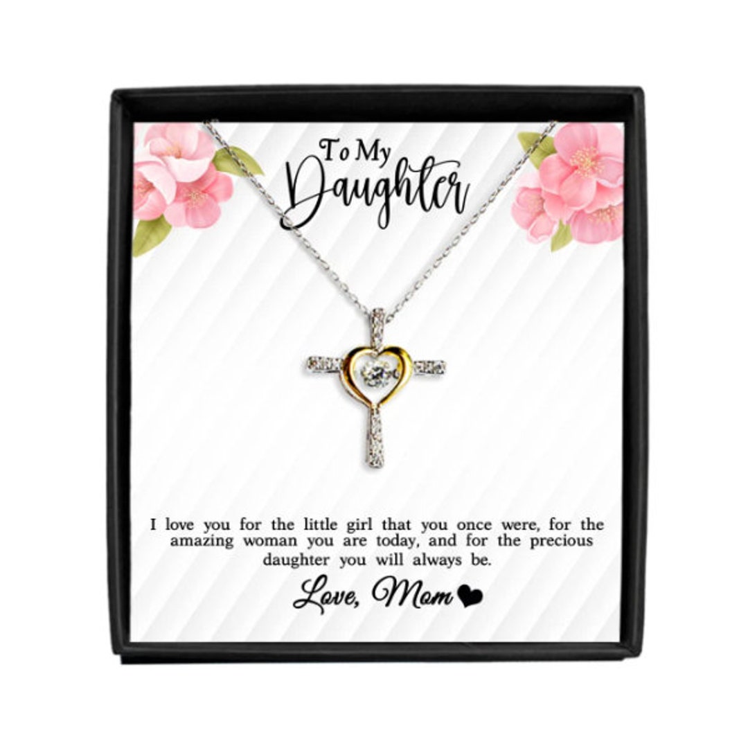 thumbnail image 2 of My Incredible Daughter Book Necklace - Adjustable Silver/Gold Engraved Pendant Gift From Mom Dad 2 of 12