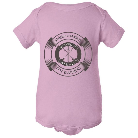 Awesome Sons of Odin Norse Vikings Baby Long Sleeve Bodysuit Cotton Romper
