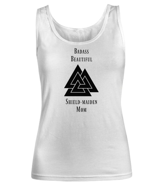 Shieldmaiden i t-shirt al Valhalla Odin Thor Loki vikingo Vikings Fun schildmaid