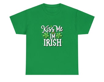 Classic Kiss Me I'm Irish Tee - St. Paddy's Day Essential